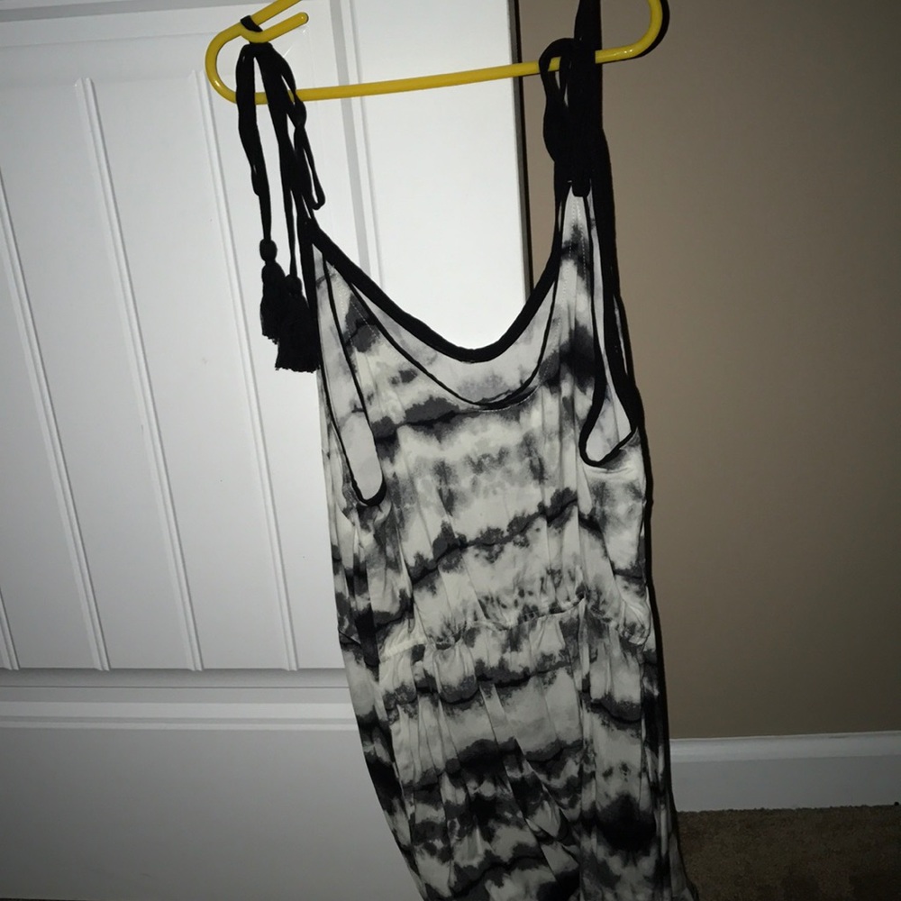 Black and White Romper